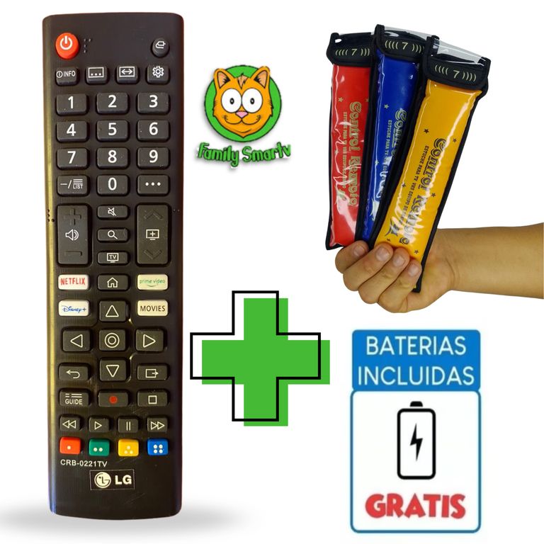 Control Remoto Genérico LG Smart Tv Nanocel OLED UHD 4K + Funda