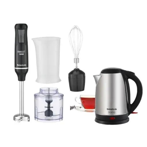 Batidora de Inmersion Robot 500 Plus Inox II + Hervidor