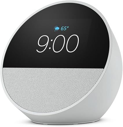 Alexa Echo Spot Parlante Inteligente Blanco