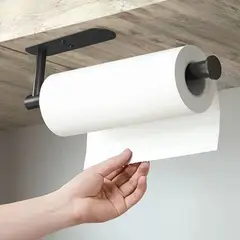 HOGARMAS - Porta Papel Toalla Flotante con Adhesivos