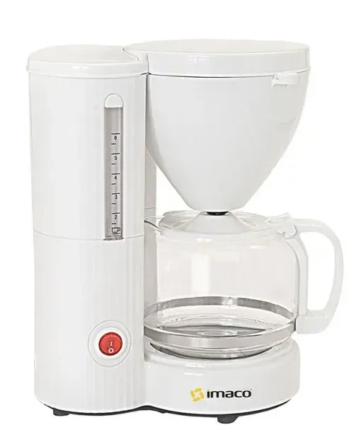 Cafetera de 6-8 Tazas ICM608 Blanca