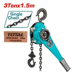 GENERICO - Tecle De Cadena Con Palanca 3 Toneladas Total