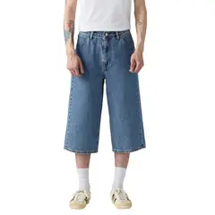 LEVIS - Jeans Hombre Twisted Baggy Capri Azul