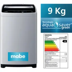 MABE - Lavadora Automática 9KG LMAP9020WGBB0 Silver