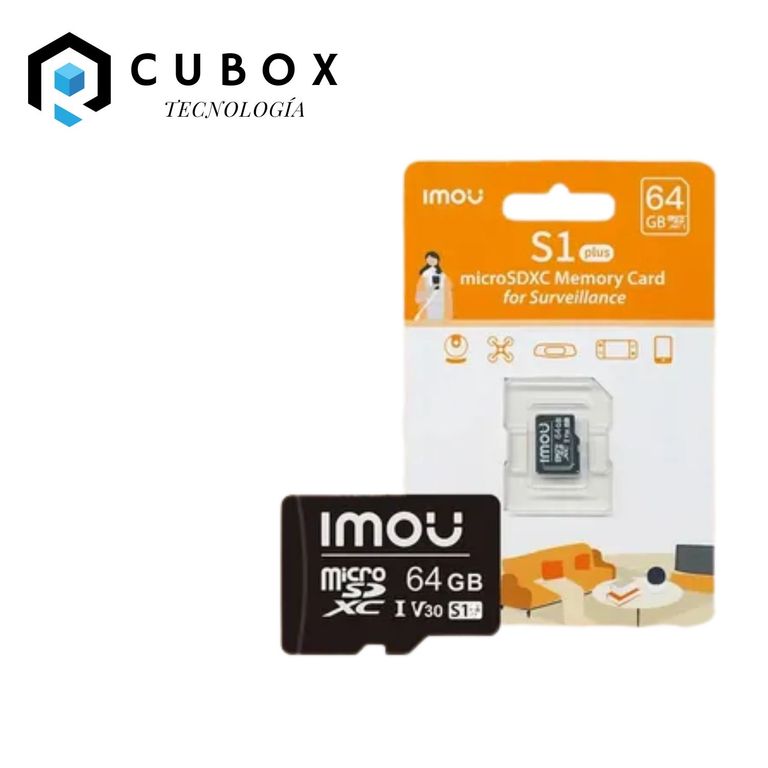 Tarjeta MicroSD S1 64 GB Exclusiva para Videovigilancia