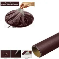 GENERICO - Pack 3 Parche De Reparación De Cuero Autoadhesivo Para Sofá