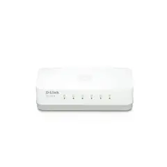 GENERICO - Switch D-Link Des-1005A De 5 Puertos Rj-45, 10/100 Mbps, Con Auto Mdi/Mdi-X, Ideal Para Tu