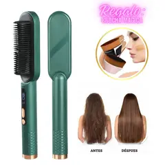 GENERICO - Nuevo Cepillo Plancha Alisador + Regalo de Brocha Mágica