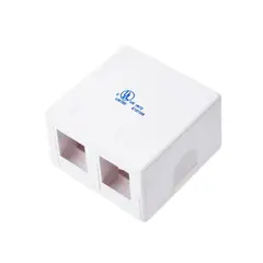 DIXON - ROSETA ADOSABLE 2 PUERTO COLOR BLANCO - PN JE302WH