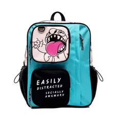 LILO & STITCH - Mochila Oficio Premium juvenil celeste