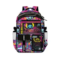LILO & STITCH - Mochila Oficio Premium Disney Stitch Fucsia
