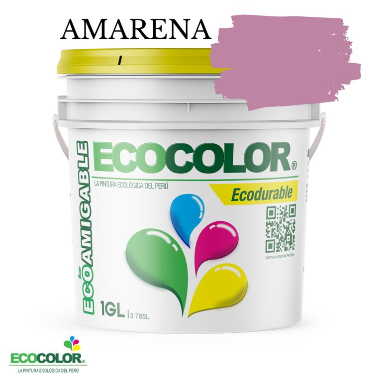 PINTURA ECODURABLE AMARENA 1GL