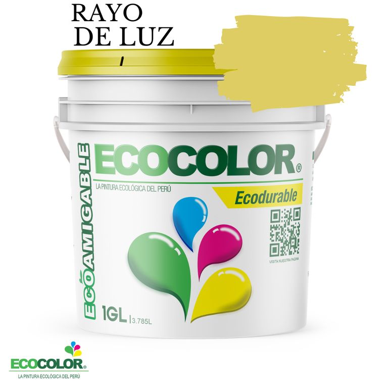 PINTURA ECODURABLE RAYO DE LUZ 1GL