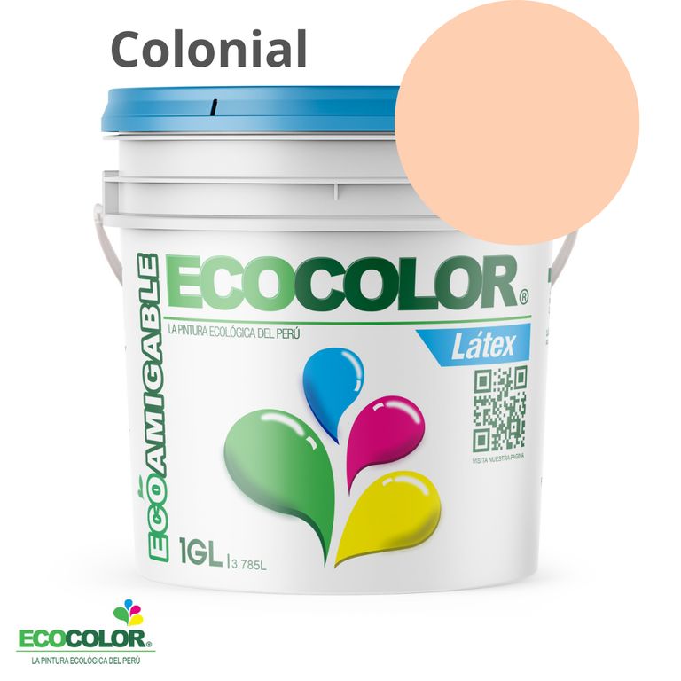 PINTURA LATEX COLONIAL 1GL