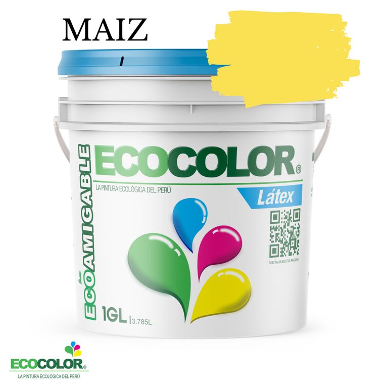 PINTURA LATEX MAIZ 1GL