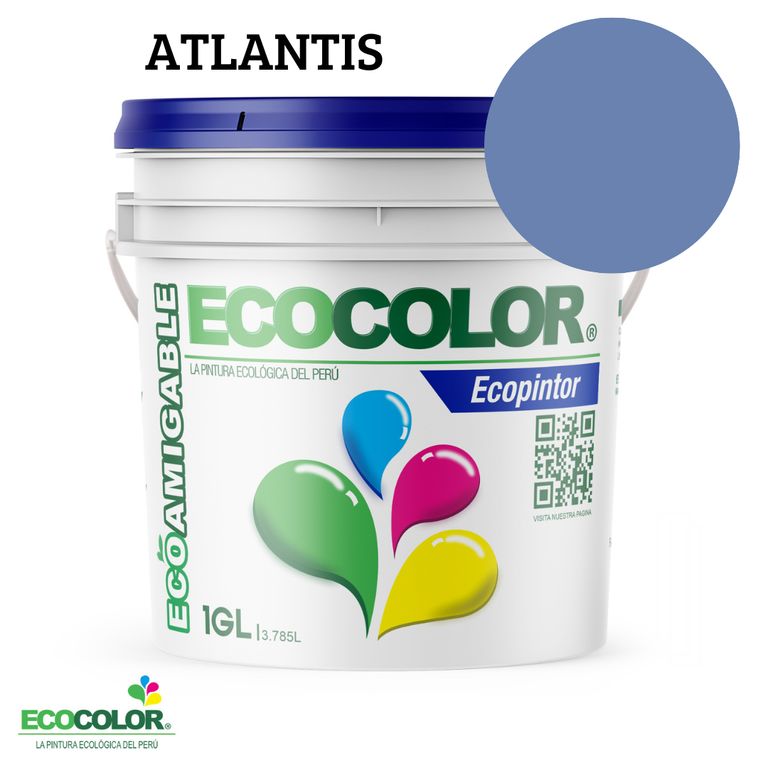 PINTURA ECOPINTOR ATLANTIS 1GL