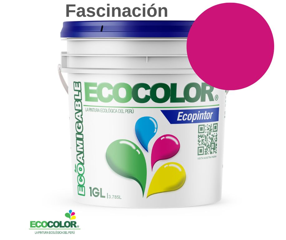 PINTURA ECOPINTOR FASCINACIÓN 1GL