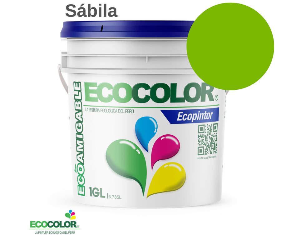 PINTURA ECOPINTOR SABILA 1GL