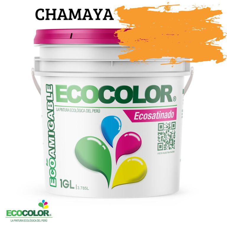 PINTURA ECOSATINADO CHAMAYA 1GL