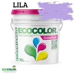 ECOCOLOR - PINTURA ECOSATINADO LILA 1GL