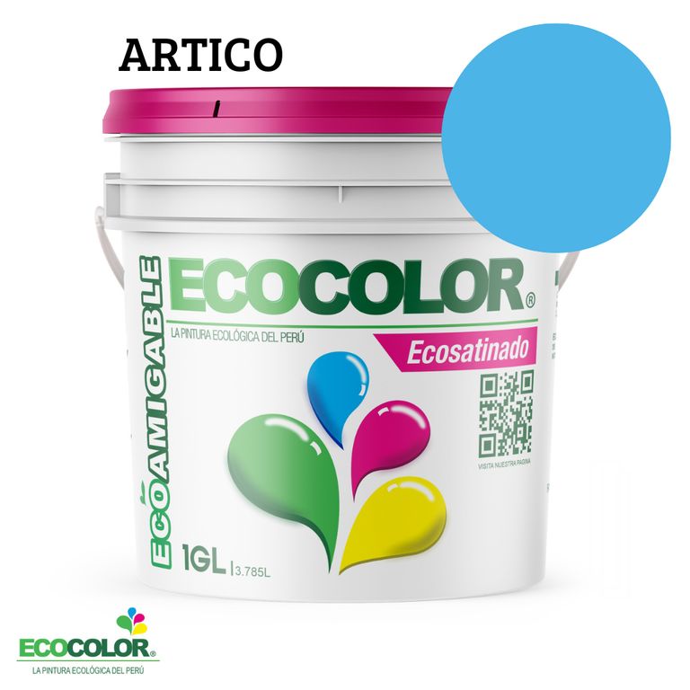 PINTURA ECOSATINADO ARTICO 1GL
