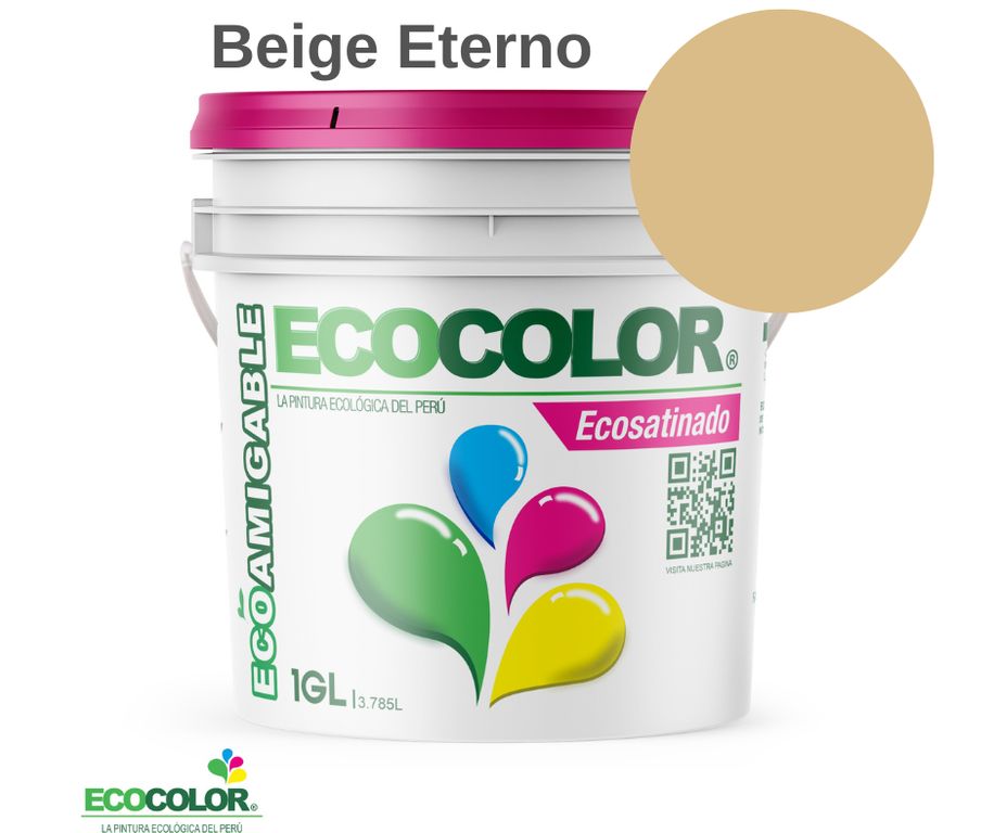 PINTURA ECOSATINADO BEIGE ETERNO 1GL