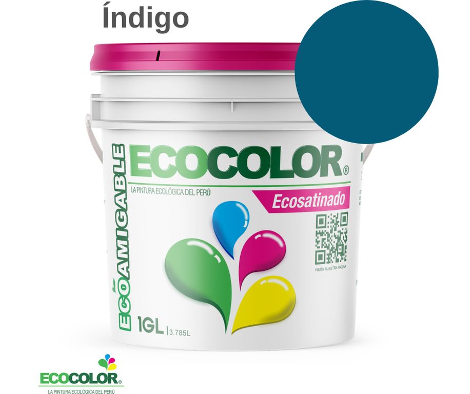 PINTURA ECOSATINADO INDIGO 1GL