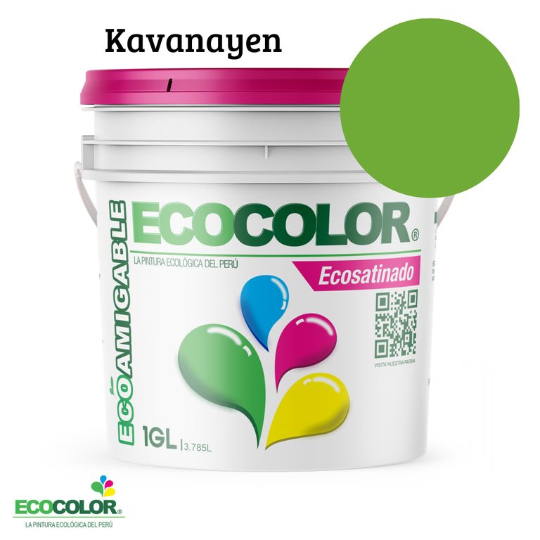 PINTURA ECOSATINADO KAVANAYEN 1GL