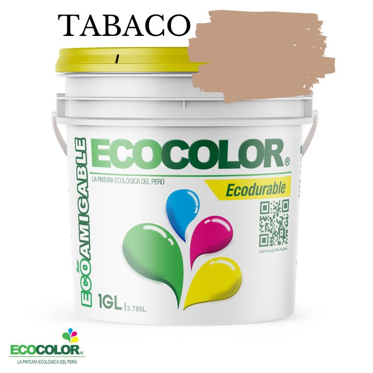 PINTURA ECODURABLE TABAC 1GL