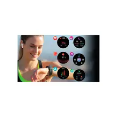 ARGOMTECH - Reloj Inteligente Skei Watch C60Sl Con 2 Correas - Tecnología A Tu Alcance