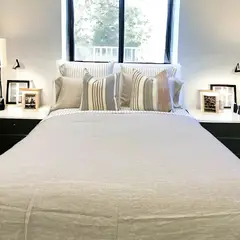 PLUMAS - Juego de Sábanas Lino Francés