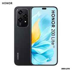 HONOR - CELULAR 200 LITE 5G 8GB RAM 256GB ROM - NEGRO MEDIANOCHE