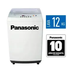 PANASONIC - Lavadora NA-F120L6WRH Automática Carga Superior 12 Kg Blanco