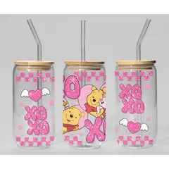 GENERICO - VASO TAPA BAMBU CON DISEÑO - MODELO5