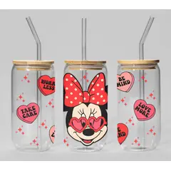 GENERICO - VASO TAPA BAMBU CON DISEÑO - MODELO17