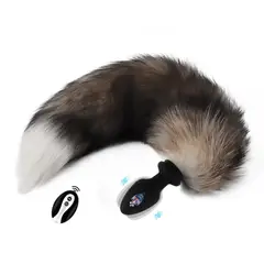 GENERICO - Plug dilatador cola da zorro a control remoto a distancia