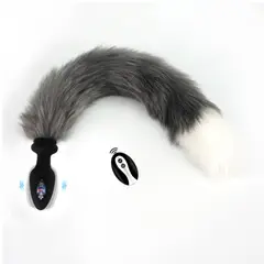 GENERICO - Plug dilatador cola da zorro a control remoto a distancia