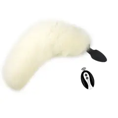 GENERICO - Plug dilatador cola da zorro a control remoto a distancia