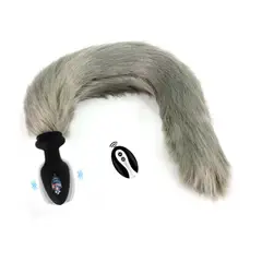 GENERICO - Plug dilatador cola da zorro a control remoto a distancia