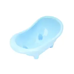 GENERICO - Baño tipo tina de plástico para hamsters color celeste
