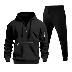 TIOZONEY - 2pcs Traje de invierno para hombres