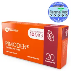 GENERICO - PIMODEN (PIMOBENDAN 10 Mg) BLISTER X 10 COMPRIMIDOS