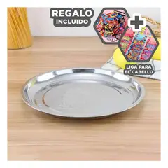 GENERICO - Pack6 Bandeja para Servir Comida 40x40cm Y+Ligas de Regalo