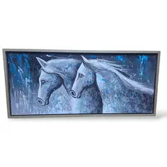 GENERICO - Cuadro Decorativo Aura De Nobleza 125x55 cm