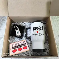 M MATIX SHOP - Matix - Regalos Personalizados - Dia del Maestro Taza+ Lllavero+ Choco