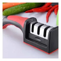 GENERICO - Pack6 Pulidor Personalizado para Tijeras de 3 Tiempos Rojo