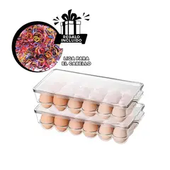 GENERICO - Pack6 Organizador con Funda Transparente Y+Ligas de Regalo