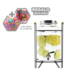 GENERICO - Soporte para Bebidas Facil Uso de 8L Y+Ligas de Regalo