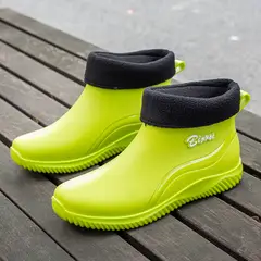 TIOZONEY - Bota de Agua Hombre-Verde
