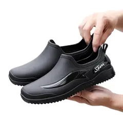 TIOZONEY - Calzado de trabajo impermeable y antideslizante
